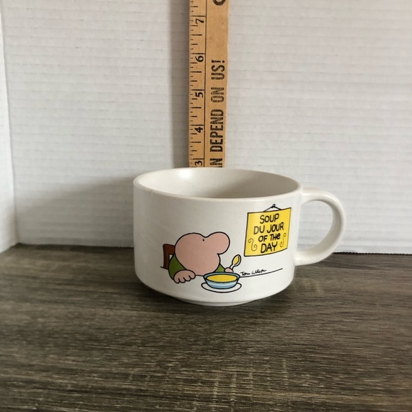Vtg Ziggy Soup of the Day Collectible Mug - Picture 9 of 11